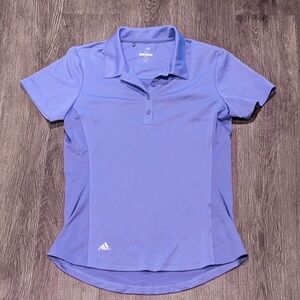 Adidas Women's Light Purple Golf Polo - Size XS